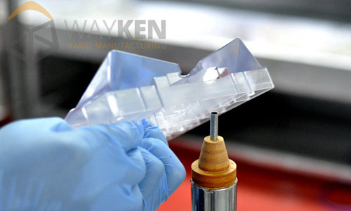 optical prototype machining-vapor polish